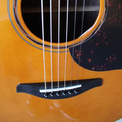 Brand New Yamaha A3R ARE Dreadnought Cutaway Acoustic/Electric Guitar - Vintage Natural image 6