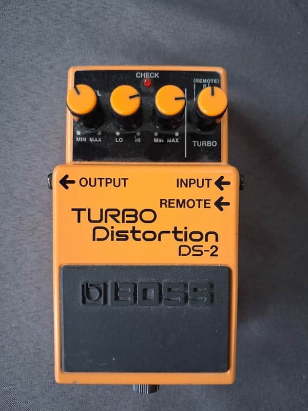 Boss DS-2 Turbo Distortion (Silver Label) Orange Pedal *** FREE SHIPPING *** image 1