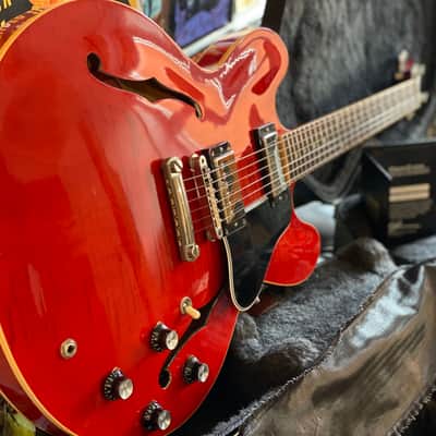 Gibson Memphis ES-335 Dot Figured Cherry 2012 w/ OHSC & Docs image 1