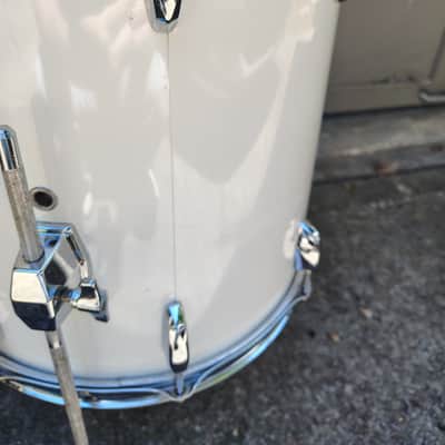 Pearl Export Series 14x14 Floor Tom - White Wrap image 6