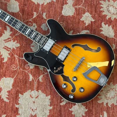 Hagstrom Viking Hollowbody Bass - LEFTY image 1