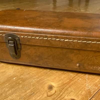 Gibson Lifton Les Paul case 1953, 1954, 1955, 1956, 1957, 1958 Pink  / Brown 4 Latches image 12