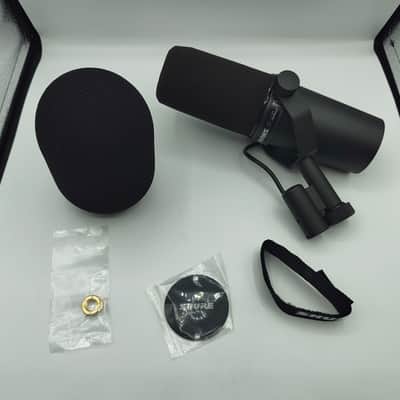 Shure SM7B Cardioid Dynamic Microphone 2001 - Present - Black image 4