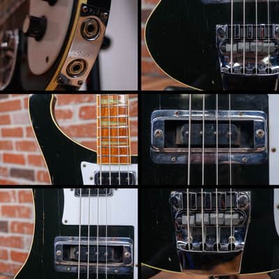 Rickenbacker 4001 Jetglo 1974 w/Hard Shell Case image 16