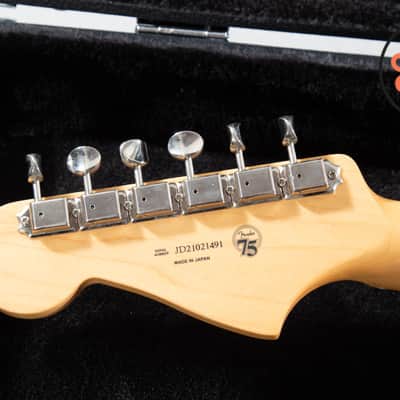 2021 Fender Japan MIJ Hybrid II Jazzmaster Vintage Natural w/ Hard Case image 8