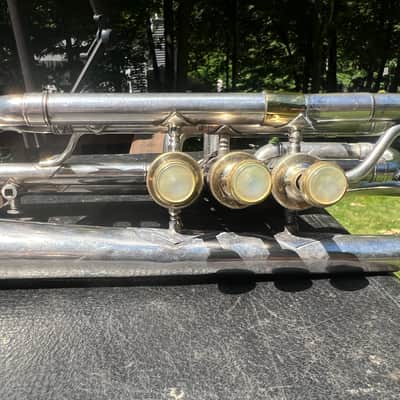 Buescher True Tone Silver Cornet — Elkhart, IN — Serial #11300 (~1908-1909) — PAT. OCT. 29, 07 — Plays Well image 7