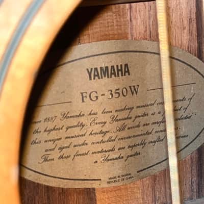 Yamaha FG-350W with video 👀 & hard case image 3