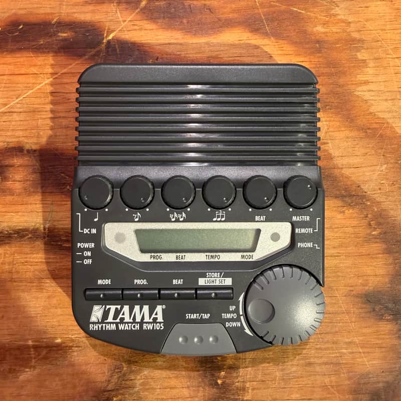 Tama RW105 Rhythm Watch Programmable Metronome 2010s - Grey image 1