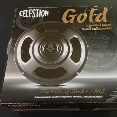 Celestion Gold G12 50 watt 8 ohm alnico speaker image 5