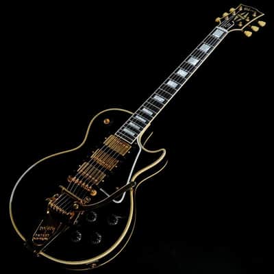 Gibson Custom Shop Murphy Lab 1957 Les Paul Custom Reissue 3PU Bigsby Light Aged Ebony [751333] (08/12) image 6