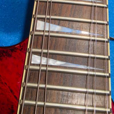 1998 Made in Japan Jackson Pro Series DK2 - Crimson Swirl - with vintage chainsaw case image 20