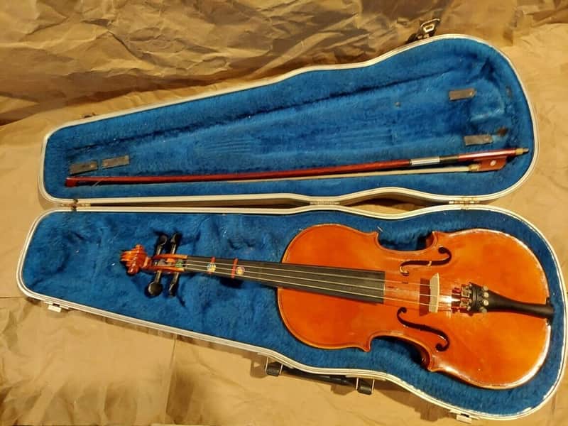 Josef Lorenz Luby (Schonbach) 3/4 Violin, Czech. Very Good Cond image 1
