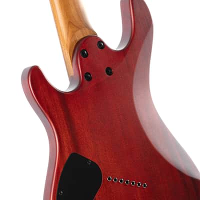 Cort KX Series Multi-Scale 7-String Electric Guitar - Open Open Pore Mahogany (KX307MSOPM-U) image 8