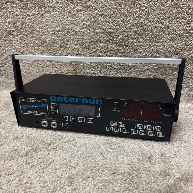 Peterson 490-ST Stretch AutoStrobe Tuner image 1