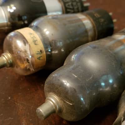 RCA etc. ONE (1) 6A8G Pentagrid Converter tNOS TESTED Vacuum Tube black or grey glass 6A8 Audio 1935-1945 image 2
