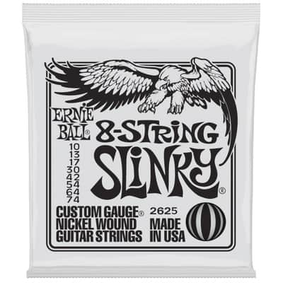 ERNIE BALL 2625 Extra Slinky 010-074 Nickel plated Steel. Saiten für 8-string E-Gitarre image 1