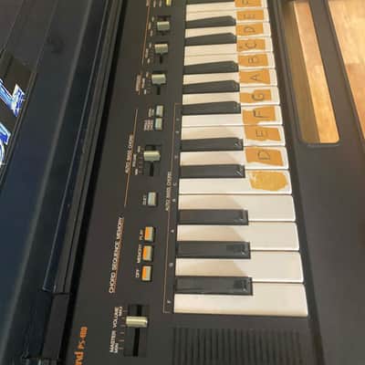 Vintage Yamaha Portasound PS-400 Synthesizer with Hardshell Case