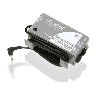 Radial Engineering SB-5 LAPTOP Stereo Direct Box For Laptop Computer image 4