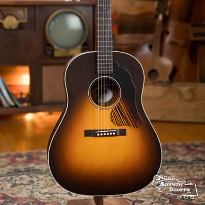 *Shoppe Used* IRIS DF *Custom* Guild Sitka/Old Mahogany Burst Slope Shoulder Dreadnought Guitar #1044 image 6