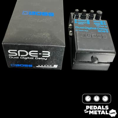 Boss SDE-3 Dual Digital Delay 2024 - Present - Black X13216 image 2