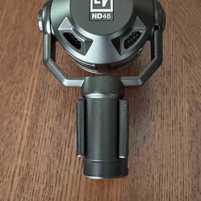 Electro-Voice ND46 Supercardioid Dynamic Microphone with Pivoting Head 2016 - Present - Black image 3