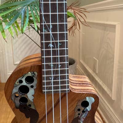 Bruce Wei Vine Tenor Ukulele - Solid Acacia Koa - MINT!! image 3