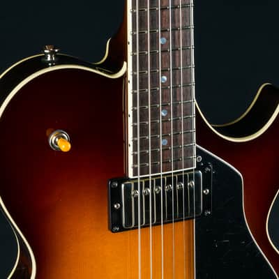 Collings SoCo Semi-Hollow Body European Spruce and and Mahogany Iced Tea Burst with Ron Ellis Pickups NEW image 7