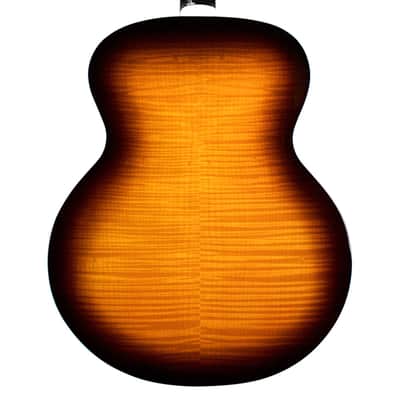 Guild F-250E Jumbo Acoustic/Electric Guitar - Antique Burst image 7