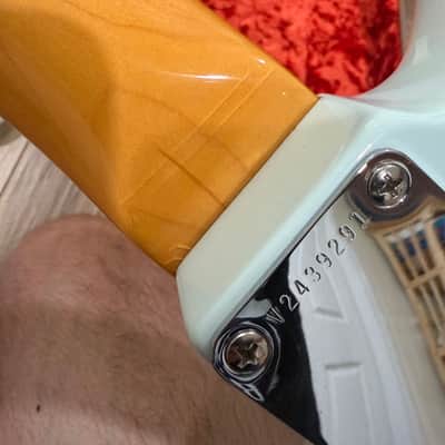 Fender American Vintage "Thin Skin" '62 Jazzmaster LTD 2024 Sonic Blue Offset UK Bridge 9.5” Radius image 13