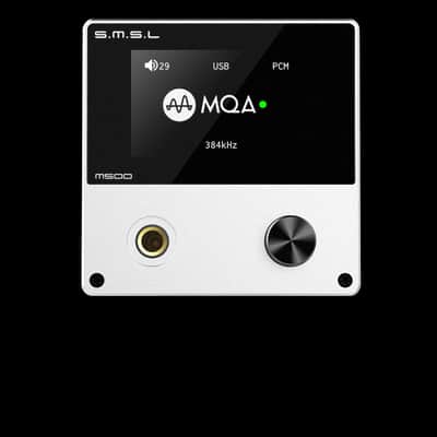 SMSL M500 Mk1 Es9038 Dac - Headphone Amplifier - Black image 4
