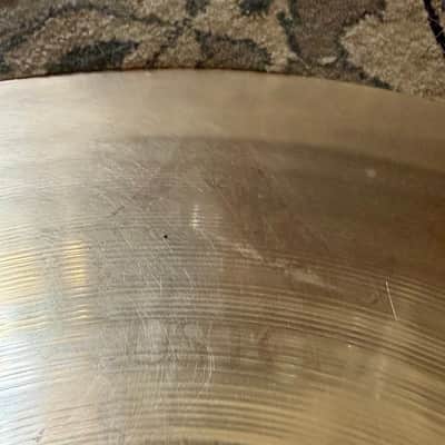 Vintage Zildjian 14" A Custom Hi-Hat Top Cymbal Only - 1992-1993 - 872g - Brilliant Finish image 7