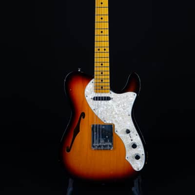 Fender Greg Fessler Masterbuilt 1969 Telecaster Thinline 2010 - Sunburst image 2