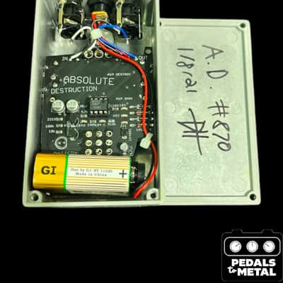 Death By Audio Absolute Destruction 2010s - Gray - X18646 image 7