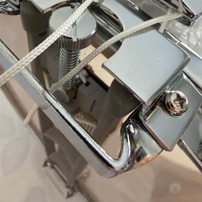 Rogers DynaSonic No. 36 Re-Issue White Marine Pearl Beavertail Snare Drum 2024 image 7