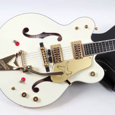2018 Gretsch White Falcon Limited Edition 62 Reissue G6136T-62-LTD - White Finish - COA & Case Candy! image 6