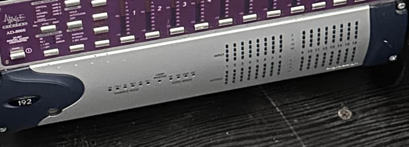 Digidesign 192 Pro Tools HD Interface 8x8x8 with Analog Input / Analog Output / Digital I/O Cards