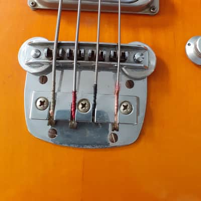 Framus E-Bass Atlantik AM 5/144, BJ 1968 - Orange Sun image 4