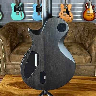 ESP LTD EC-401 QM See Thru Black Satin - 3,292 kg - SN# W22121275 - NEW image 6