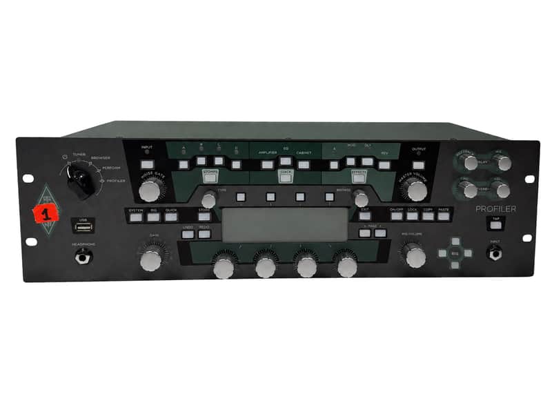 Kemper Amps Profiler Rack with Remote 2013 - 2025 - Black image 1