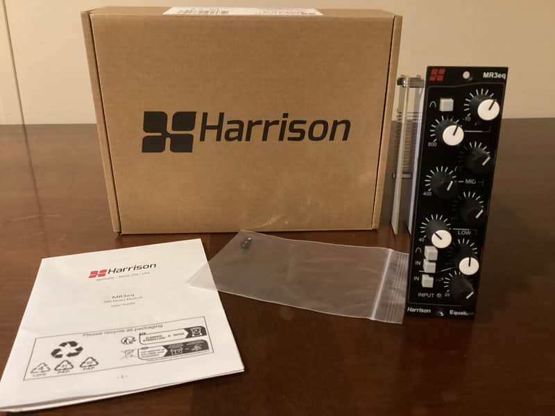 Harrison Audio MR3eq 500 Series Equalizer Module 2024 - Present - Black image 1