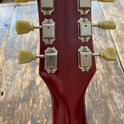 Scarce Epiphone Japan Les Paul Standard 2000 Figured Honeyburst Plaintop w/ Gibson Hardcase image 20