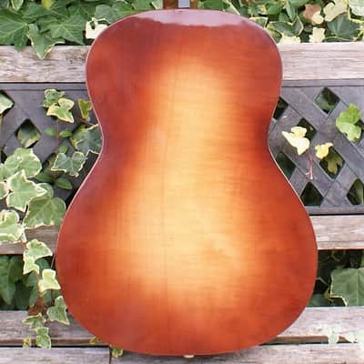 Beautiful True Vintage All Original 1956 Hofner Congress Archtop Guitar, Brunette Sunburst & OHC image 10