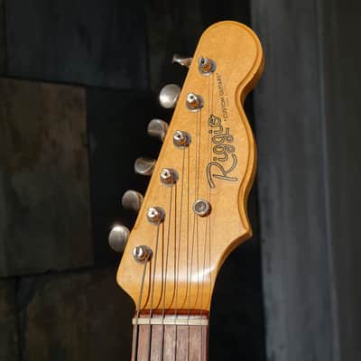 Used Riggio Custom Guitars Tango Blonde, Rosewood, Black Guard with Gigbag image 3