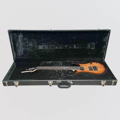 Schecter USA Custom Shop Sunset Extreme Exotic 6 Flamed Koa Electric Guitar - Tabacco Sunburst image 11