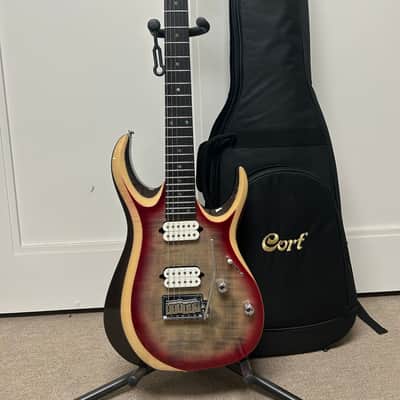 Cort X700 Duality II Electric Guitar - Lava Burst B-Stock image 1