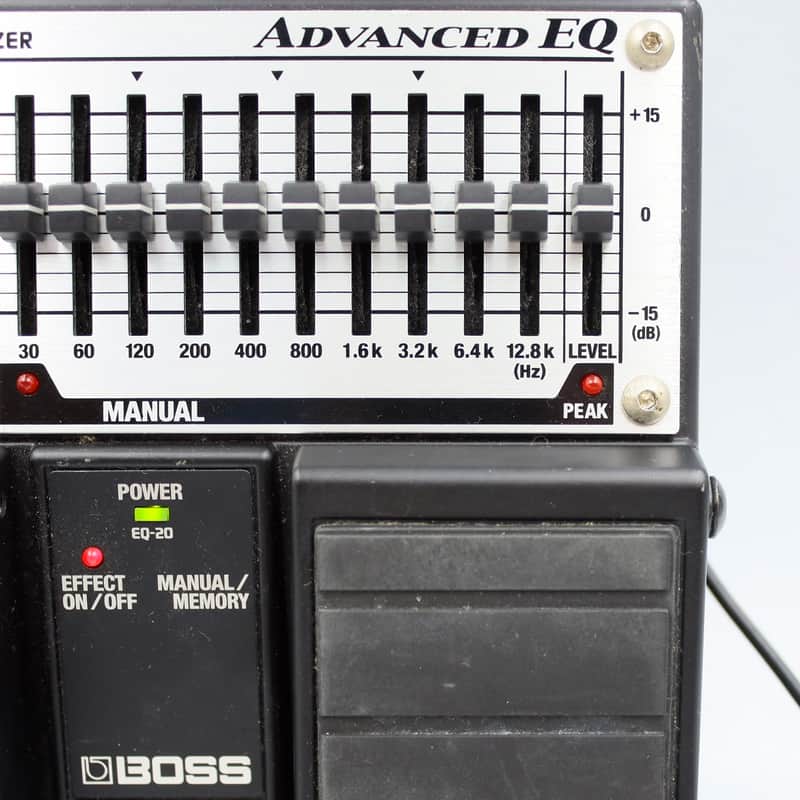 Boss EQ-20 Graphic Equalizer Advanced EQ Guitar Effect Pedal | Reverb