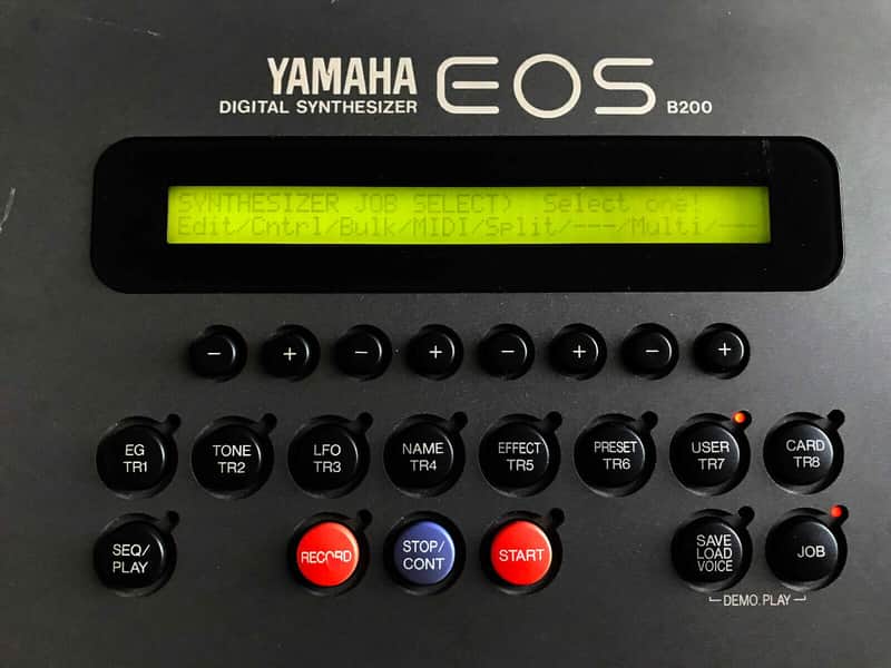 1988 Yamaha EOS B200 Vintage FM Digital Synthesizer Keyboard +