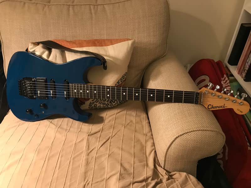 Charvel (Jackson) CX 692 1992 MIJ - Blue - Dimarzio DP159 FBK