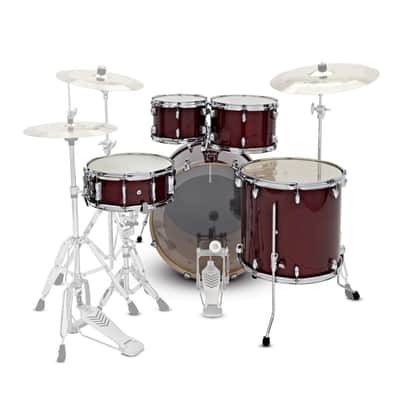 Yamaha Stage Custom Drum Kit Shell Pack, Cranberry Red SBP2F5CR image 2