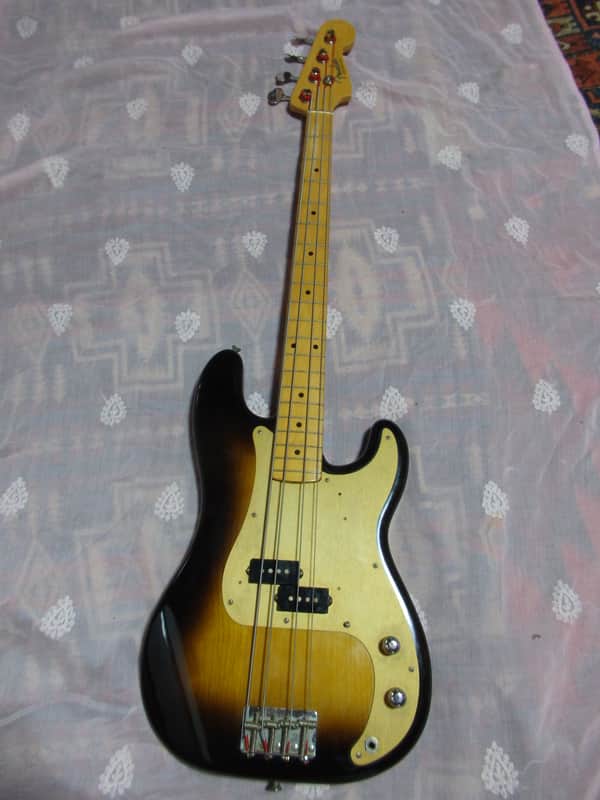 Fender Precision Bass JV PB57-95 115 1982 Tobacco Sunburst Japan Vintage Rare image 1